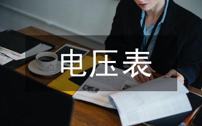 電壓表和電流表教案