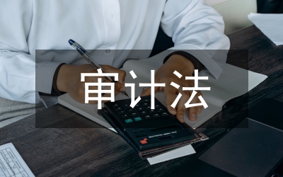 新審計法心得體會